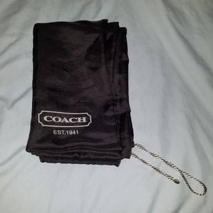 COACH Large Brown Authentic Dustbag